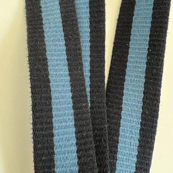 Blue Striped Belt - Picture 5 of 7